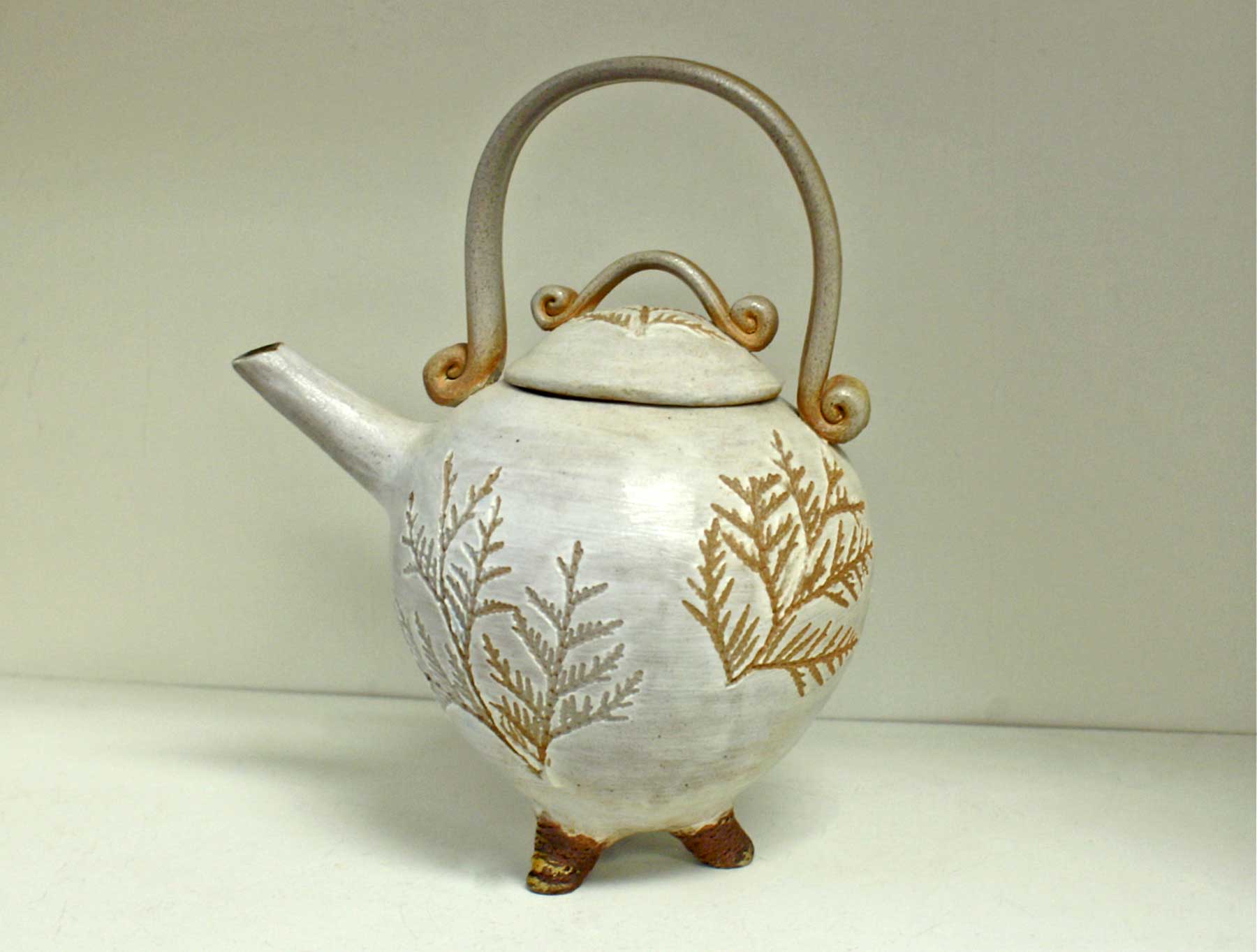 Shana Brautigam White Teapot