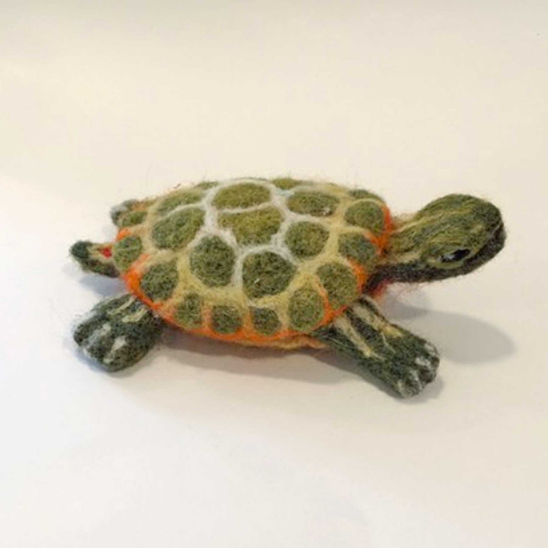 Libby Mortensen Felted Turtle Example