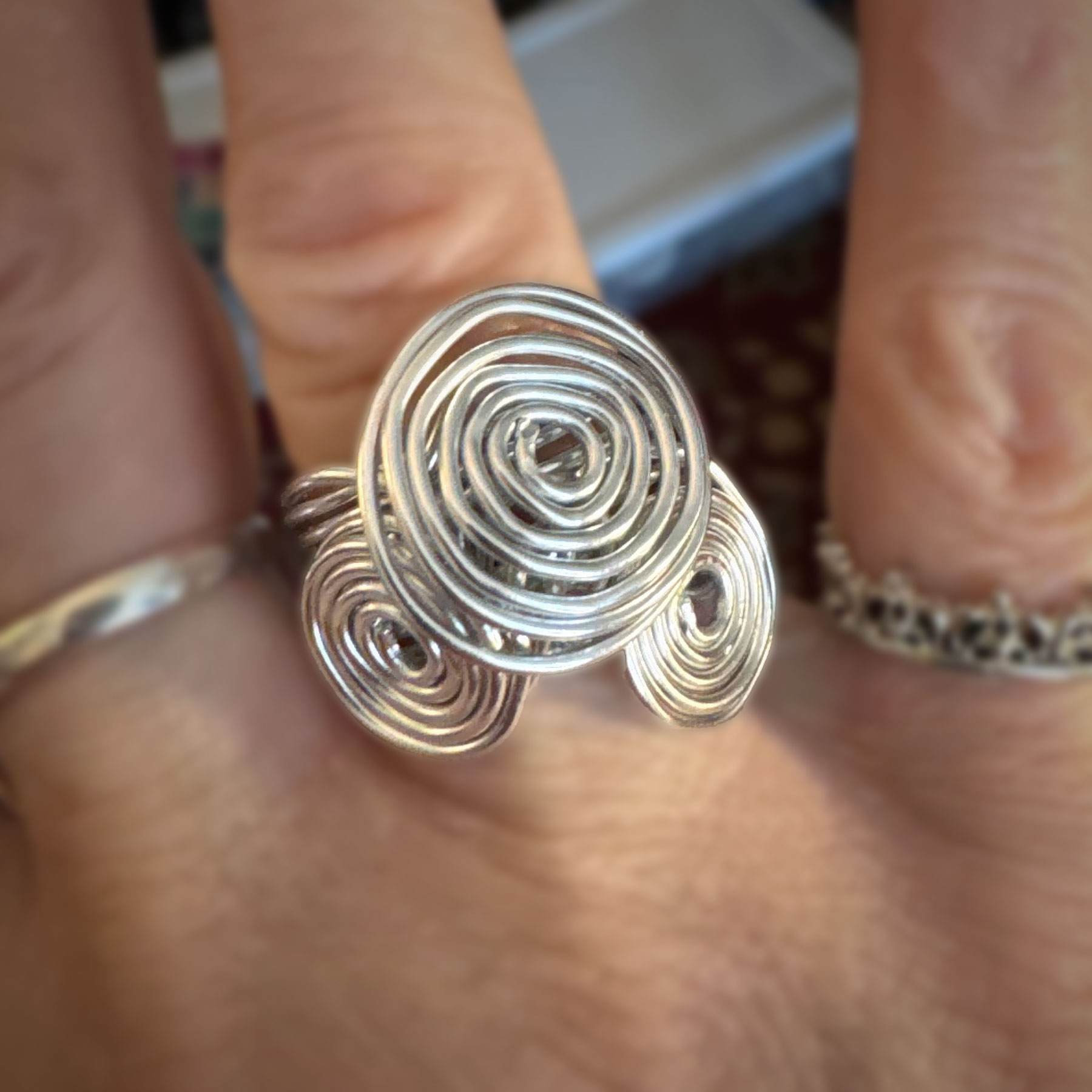Wire Wrapped Ring by Nicole Fortune