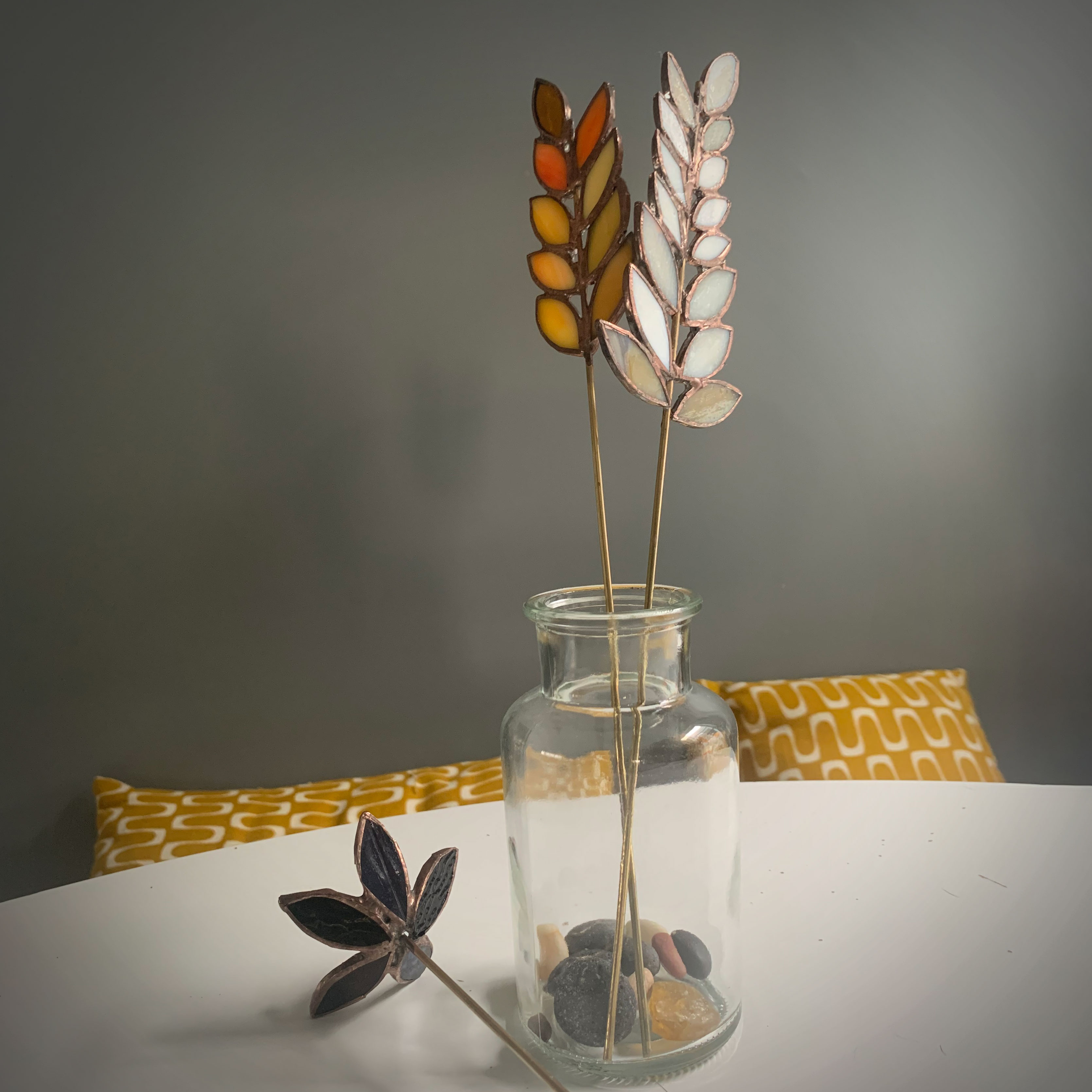 Kanch by Kolika Stained Glass Flowers